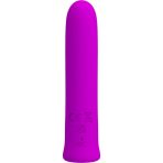 PRETTY LOVE - CURTIS MINI SUPER POWER VIBRATOR 12 VIOLET SILICONE VIBRATIONS - imagine 3