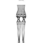 PASSION - ECO COLLECTION BODYSTOCKING ECO BS006 NEGRO - imagine 4
