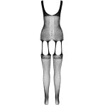 PASSION - ECO COLLECTION BODYSTOCKING ECO BS007 NEGRO - imagine 4