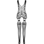 PASSION - ECO COLLECTION BODYSTOCKING ECO BS009 NEGRO - imagine 4
