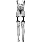 PASSION - ECO COLLECTION BODYSTOCKING ECO BS011 NEGRO - imagine 4