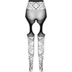 PASSION - ECO COLLECTION BODYSTOCKING ECO S005 NEGRO - imagine 4