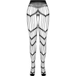 PASSION - ECO COLLECTION BODYSTOCKING ECO S006 NEGRO - imagine 3