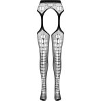 PASSION - ECO COLLECTION BODYSTOCKING ECO S008 NEGRO - imagine 3
