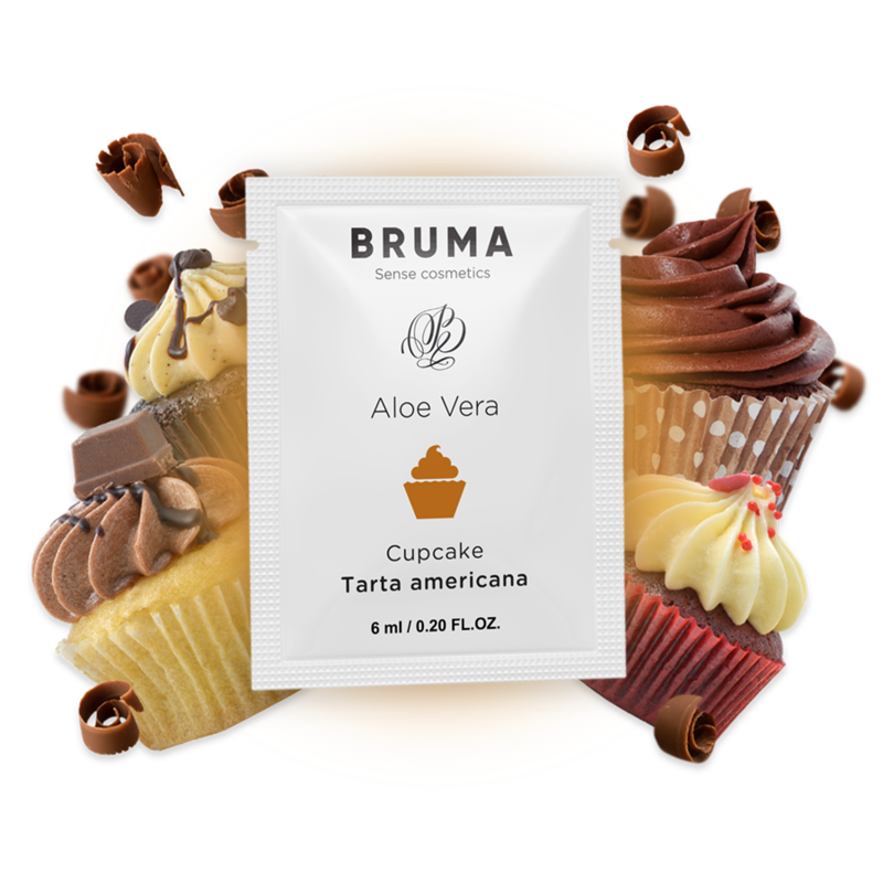 img_152440_36542b984eb179f220a2dc0724711dc3_1.png BRUMA - ALOE VERA SLIDING GEL CUPCAKE FLAVOR 6 ML - imagine 1