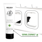 BRUMA - SATIVA SEED OIL SLIDING GEL WARMING CANNABIS FLAVOR 100 ML - imagine 3