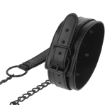 INTENSE - FETISH VEGAN LEATHER COLLAR - imagine 2
