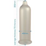 PASANTE - CONDOMS TRIM CLOSER FIT CAJA 144 UNITS - imagine 2