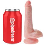 KING COCK - REALISTIC PENIS WITH BALLS 13.5 CM LIGHT - imagine 5