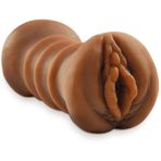 FETISH FANTASY EXTREME - REALISTIC DOUBLE ENTRY MASTURBATOR VAGINA  ANO BROWN