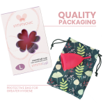 INTIMICHIC - MENSTRUAL CUP MEDICAL GRADE SILICONE - SIZE L - imagine 2
