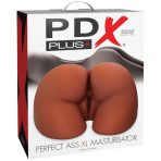 PDX PLUS - PERFECT ASS XL DOUBLE ENTRY BROWN MASTURBATOR - imagine 4