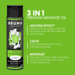 BRUMA - PREMIUM MASSAGE HOT OIL WATERMELON 3 IN 1 - 100 ML - imagine 4