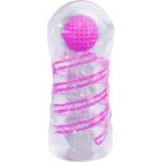 PRETTY LOVE - FANTASY MALE MASTURBATOR WITH INTERNAL SPIRAL AND TRANSPARENT BALLS - imagine 2