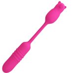 PRETTY LOVE - NOBIKUMA PINK SILICONE VIBRATING BULLET - imagine 3