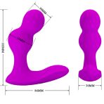 PRETTY LOVE - TERRANCE ANAL VIBRATOR MASSAGER WITH REMOTE CONTROL - imagine 5