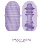 PRETTY LOVE - SMOOTH STRIPES CUPID MASTURBATOR EGG - imagine 4
