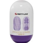 PRETTY LOVE - SMOOTH STRIPES CUPID MASTURBATOR EGG - imagine 5