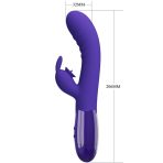 PRETTY LOVE - CERBERUS YOUTH VIOLET RABBIT VIBRATOR - imagine 5