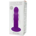 ADRIEN LASTIC - HITSENS VIBE 3 SILICONE DILDO VIOLET - imagine 5