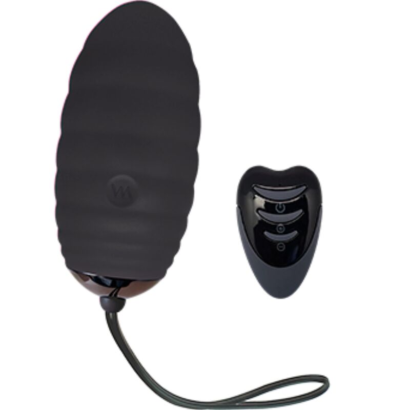 img_158654_0592b983461207caa8c5f601518fa637_1.jpg ADRIEN LASTIC - OCEAN BREEZE 2.0 RECHARGEABLE VIBRATING EGG REMOTE CONTROL BLACK - imagine 1