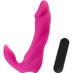 ALIVE - BIFUN PRO VIBRATOR DILDO PINK 14.9 CM - imagine 2