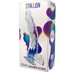 ALIVE - STALLION REALISTIC PENIS TRANSPARENT 22 CM - imagine 2