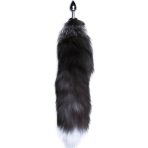ALIVE - ANAL PLEASURE PLUG METAL FOX TAIL SIZE M - imagine 2