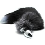 ALIVE - ANAL PLEASURE PLUG METAL FOX TAIL SIZE M - imagine 3