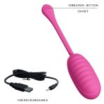 PRETTY LOVE - CATALINA PINK RECHARGEABLE VIBRATING EGG - imagine 5
