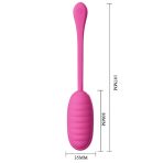 PRETTY LOVE - CATALINA PINK RECHARGEABLE VIBRATING EGG - imagine 4