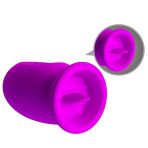 PRETTY LOVE - DAISY DUAL EGG RECHARGEABLE VIBRATOR PURPLE - imagine 4