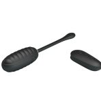 PRETTY LOVE - DOREEN LUXURY RECHARGEABLE VIBRATING EGG BLACK REMOTE CONTROL - imagine 4