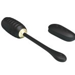 PRETTY LOVE - DOREEN LUXURY RECHARGEABLE VIBRATING EGG BLACK REMOTE CONTROL - imagine 5