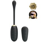 PRETTY LOVE - DOREEN LUXURY RECHARGEABLE VIBRATING EGG BLACK REMOTE CONTROL - imagine 3