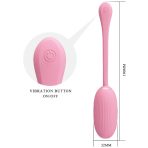 PRETTY LOVE - DOREEN PINK RECHARGEABLE VIBRATING EGG - imagine 4
