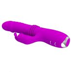 PRETTY LOVE - DOROTHY PURPLE RECHARGEABLE RABBIT VIBRATOR - imagine 3