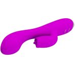 PRETTY LOVE - GLORIA RECHARGEABLE RABBIT VIBRATOR-WATERPROOF PURPLE - imagine 3