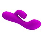PRETTY LOVE - GLORIA RECHARGEABLE RABBIT VIBRATOR-WATERPROOF PURPLE - imagine 4