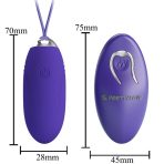 PRETTY LOVE - JENNY YOUTH VIOLATING EGG REMOTE CONTROL VIOLET - imagine 5
