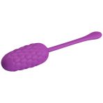 PRETTY LOVE - VIBRATING EGG WITH PURPLE RECHARGEABLE MARINE TEXTURE - imagine 3