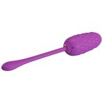 PRETTY LOVE - VIBRATING EGG WITH PURPLE RECHARGEABLE MARINE TEXTURE - imagine 2