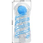PRETTY LOVE - SMALL MASTURBATOR WITH BLUE SPIRALS - imagine 5