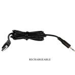 PRETTY LOVE - BLACK RECHARGEABLE GOLD PLATED LUXURY VIBRATOR - imagine 5