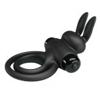PRETTY LOVE - VIBRATOR III RABBIT RING FOR BLACK PENIS - imagine 4