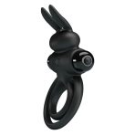 PRETTY LOVE - VIBRATOR III RABBIT RING FOR BLACK PENIS - imagine 3