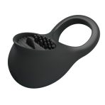 PRETTY LOVE - VIBRATING PENIS RING WITH BLACK TONGUE - imagine 4