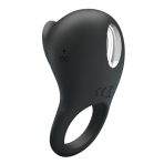 PRETTY LOVE - VIBRATING PENIS RING WITH BLACK TONGUE - imagine 2