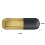 PRETTY LOVE - GOLDEN RECHARGEABLE BULLET VIBRATOR - imagine 4