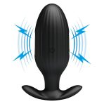 PRETTY LOVE - JEFFERSON APP CONTROLLED ANAL PLUG BLACK - imagine 3